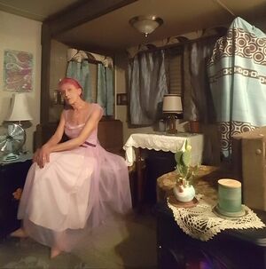 Vintage 1960's Lavender Dress